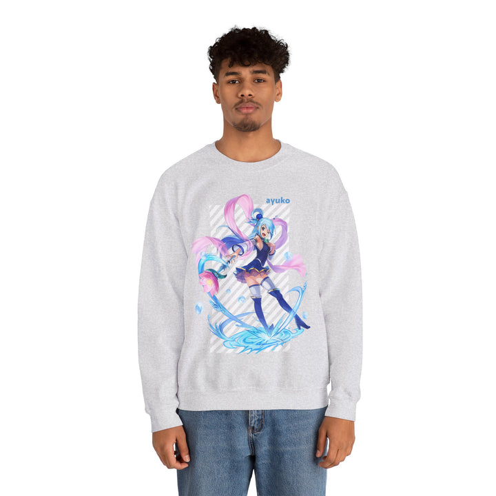 Konosuba Aqua Worthless God Sweatshirt