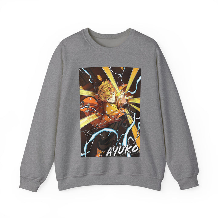 Zenitsu Breath of Thunder Ayuko Anime Sweatshirt