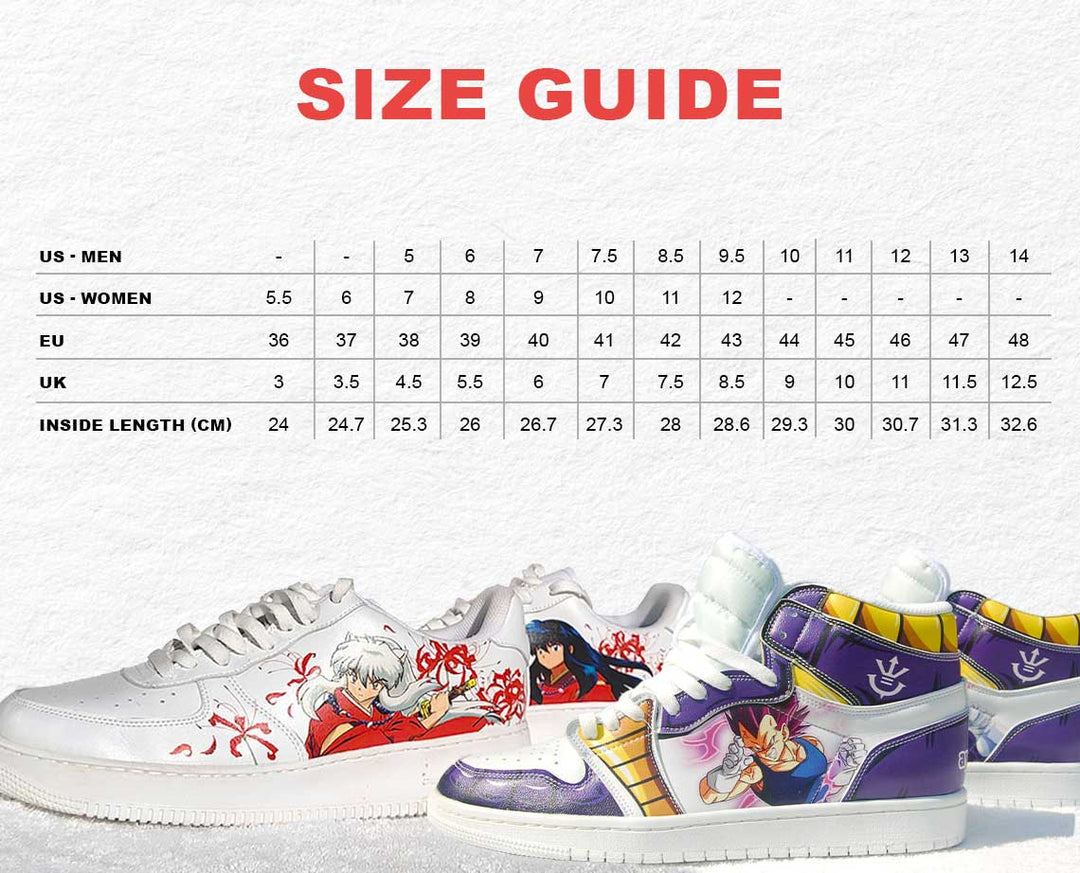 Dragon Ball Z Gogetta JD1 Low Anime Shoes