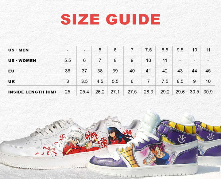 Dragon Ball Z A-Star High Anime Shoes