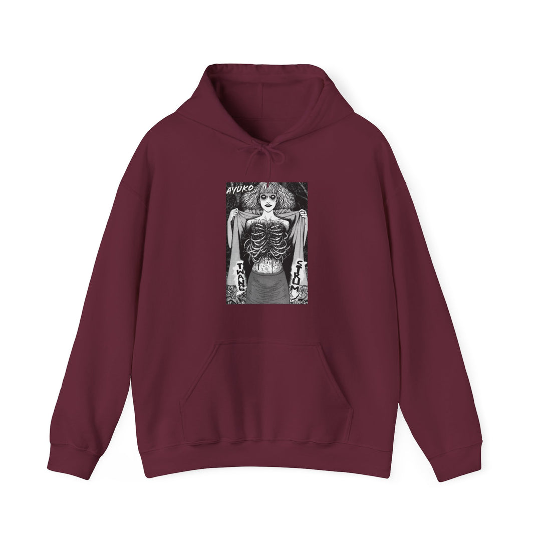 Junji Ito Ribs Women Hoodie