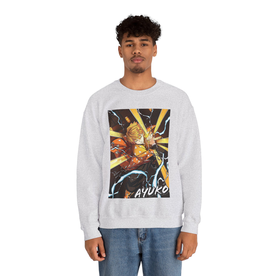 Zenitsu Breath of Thunder Ayuko Anime Sweatshirt