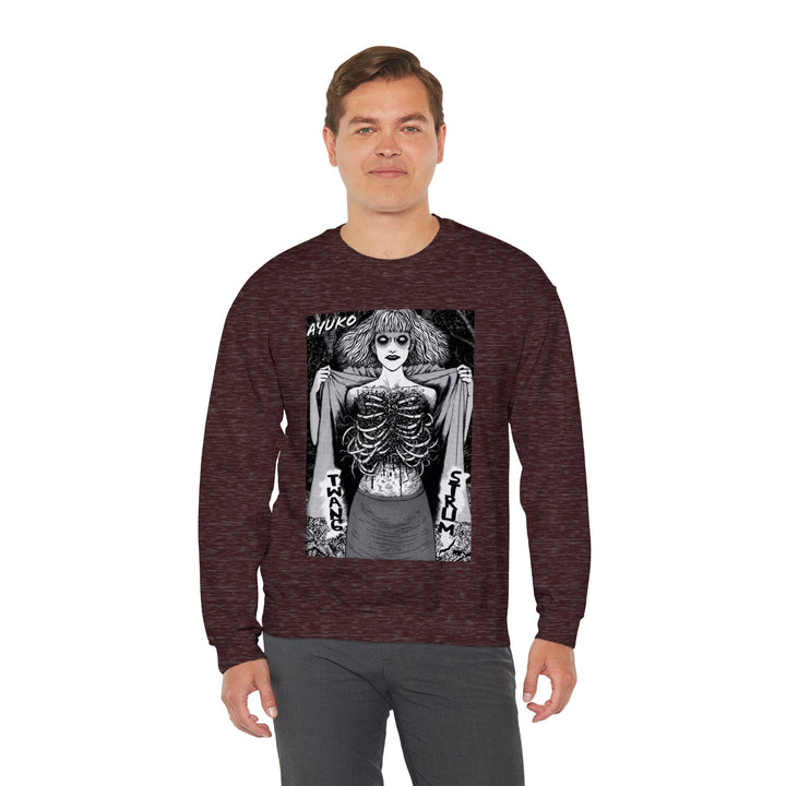 Junji Ito Ribs Woman Sweatshirt