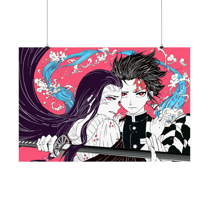 Tanjiro & Nezuko Poster