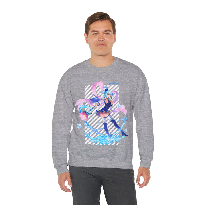 Konosuba Aqua Worthless God Sweatshirt