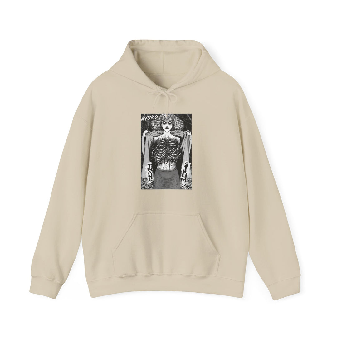 Junji Ito Ribs Women Hoodie