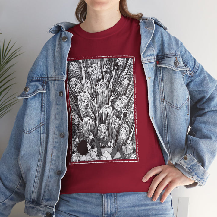 Junji Ito Many Faces Shirt