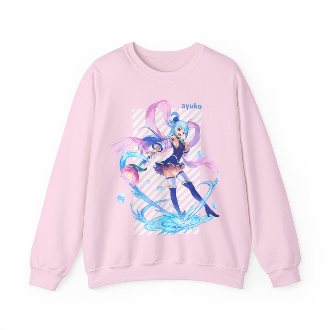 Konosuba Aqua Worthless God Sweatshirt