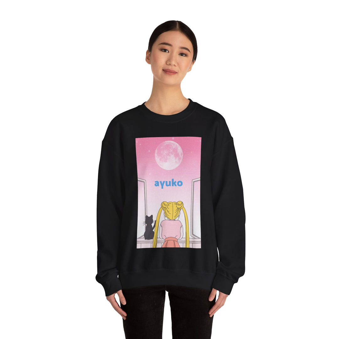 Sailor moon Unisex Heavy Blend Crewneck Sweatshirt