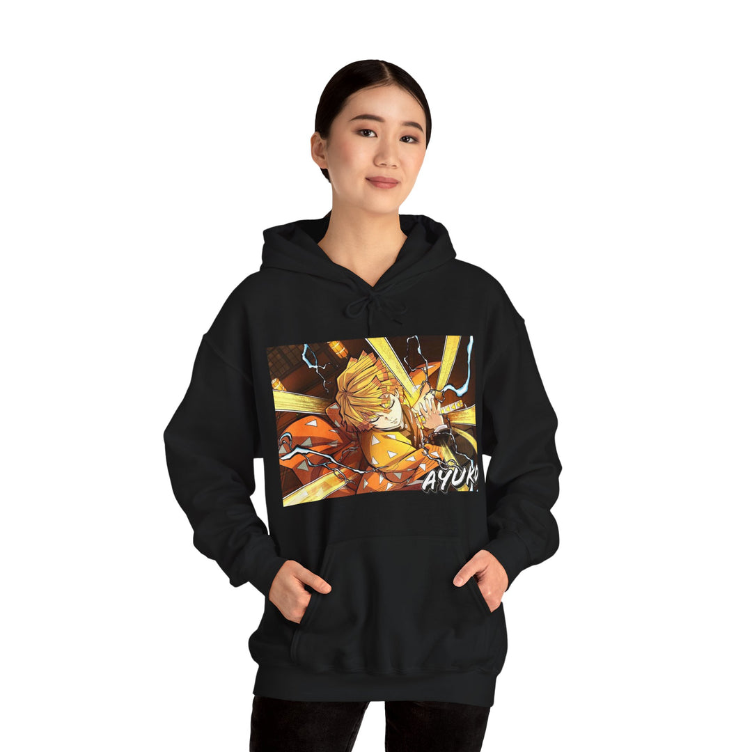 Zenitsu Breath of Thunder Ayuko Anime Hoodie