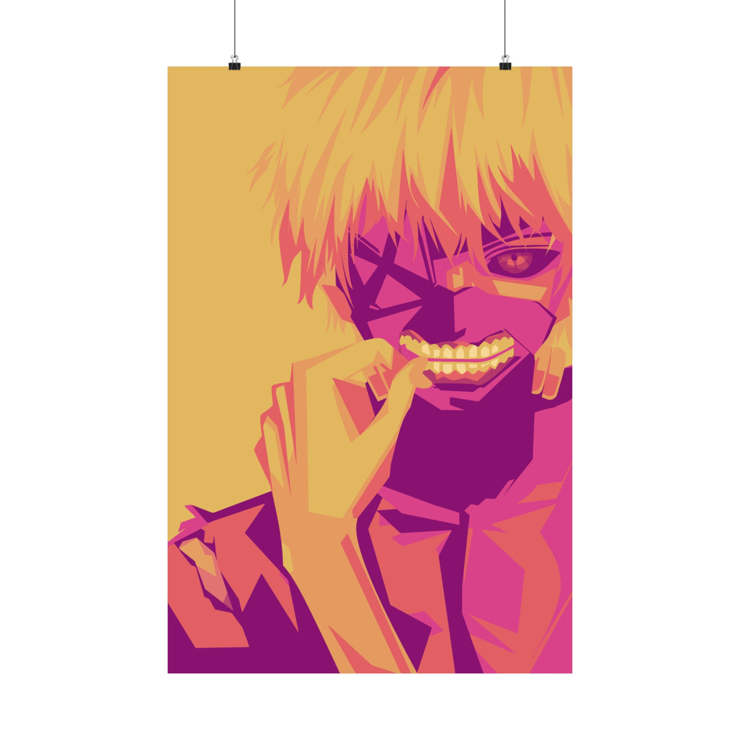 Ken Kaneki Retro Poster