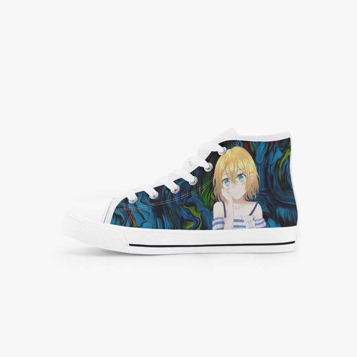 Rent A Girlfriend Mami Nanami Kids A-Star High Anime Shoes _ Rent A Girlfriend _ Ayuko