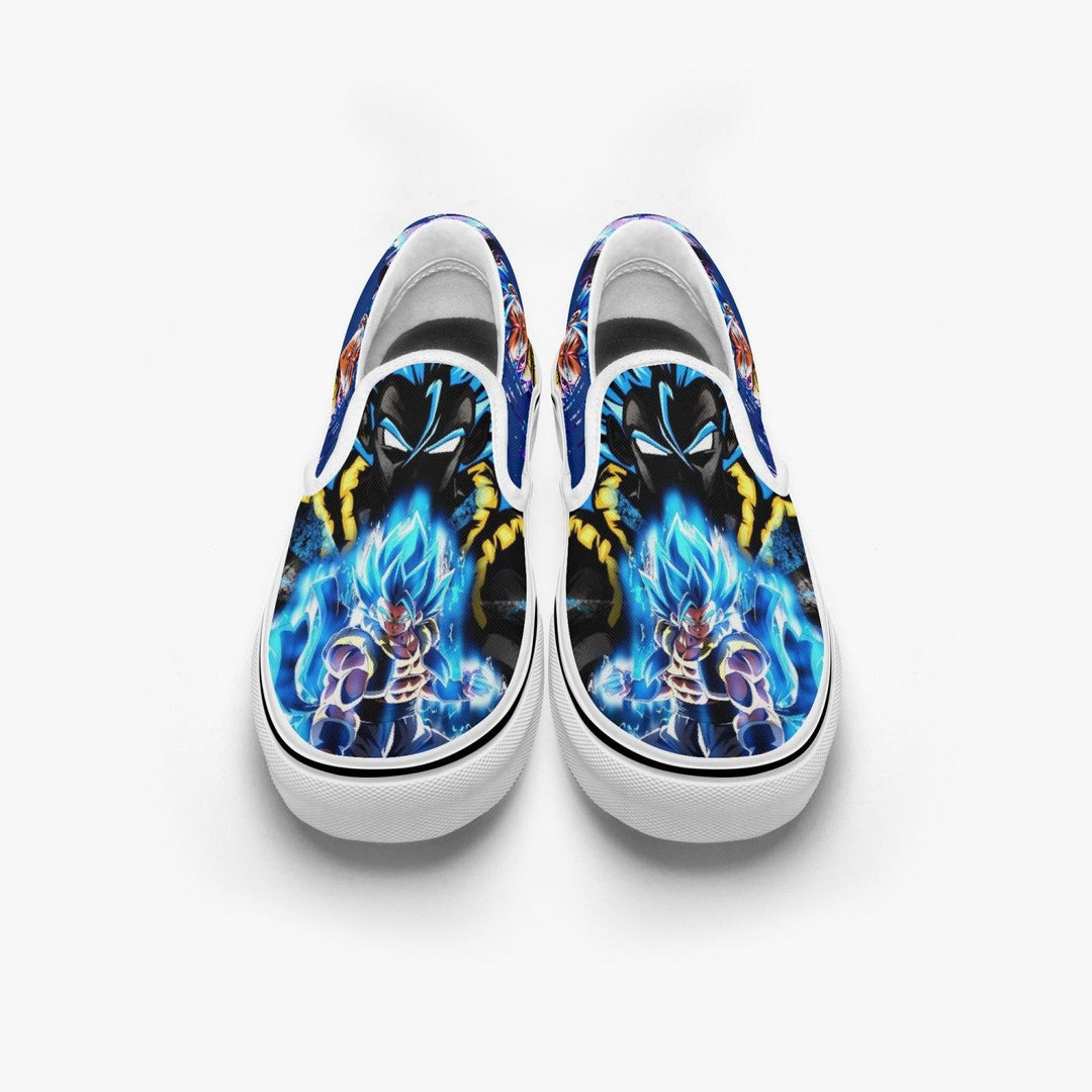 Dragonball Z Gogeta Slip Ons Anime Shoes _ Dragonball Z _ Ayuko