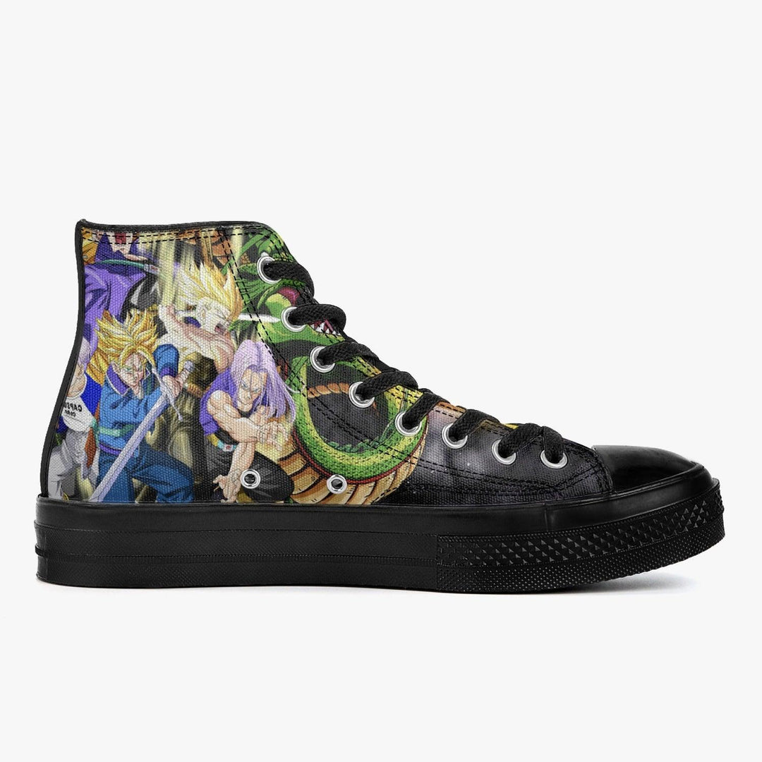 Dragonball Z Trunks A-Star High Anime Shoes _ Dragonball Z _ Ayuko