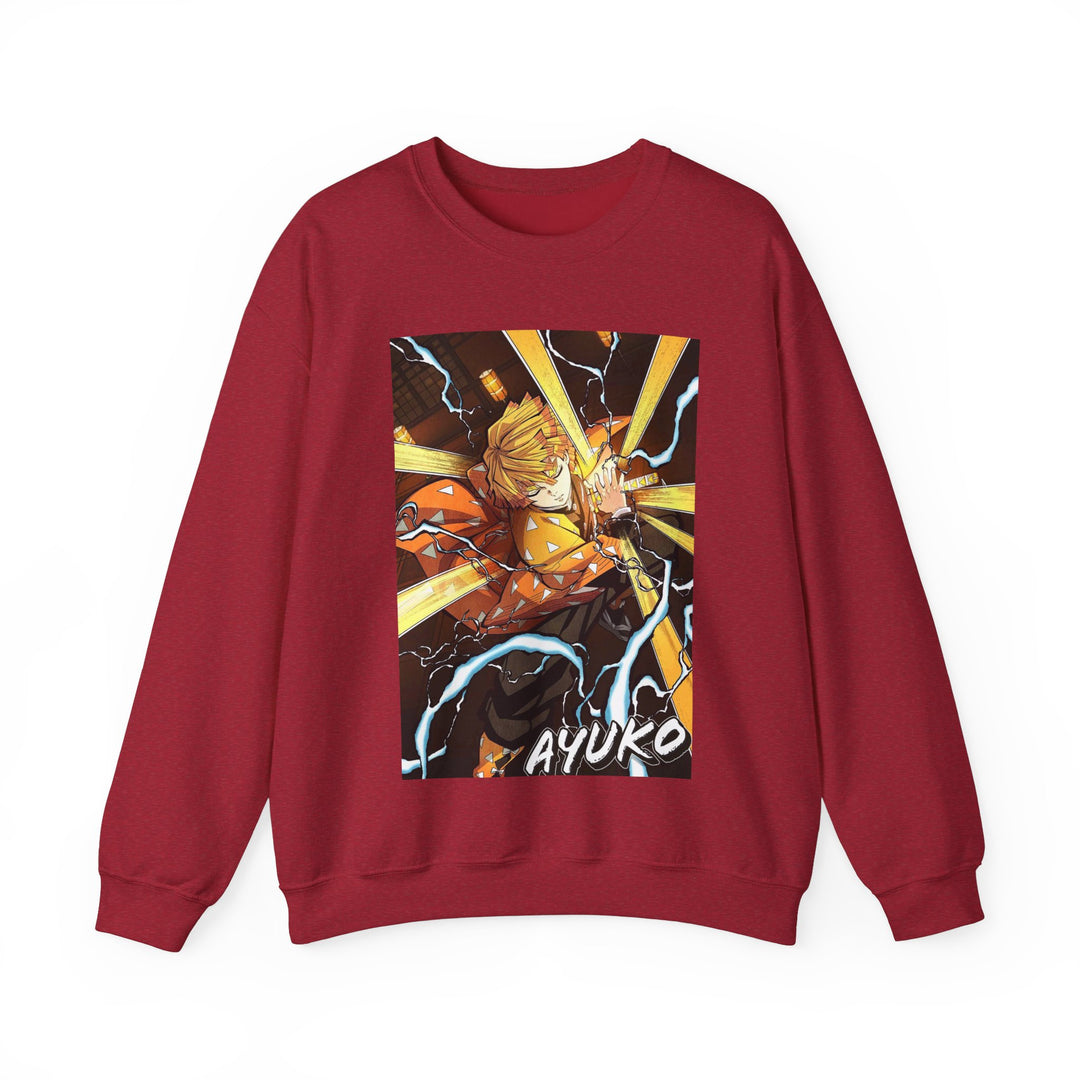 Zenitsu Breath of Thunder Ayuko Anime Sweatshirt