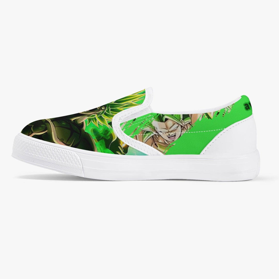 Dragonball Z Broly Kids Slipons Anime Shoes _ Dragonball Z _ Ayuko