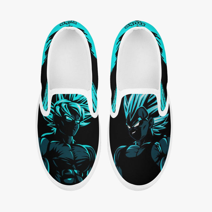 Dragonball Z Goku and Vegeta Kids Slipons Anime Shoes _ Dragonball Z _ Ayuko