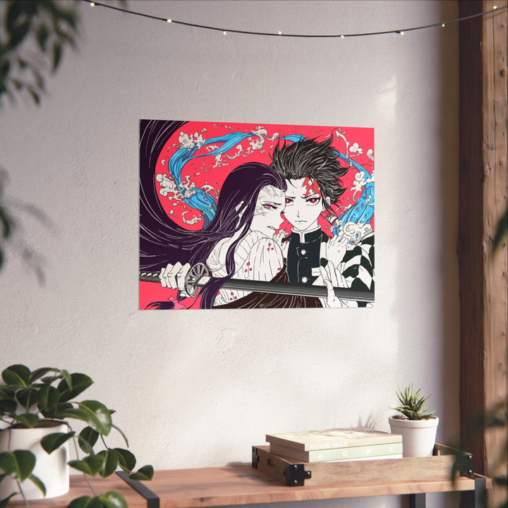 Tanjiro & Nezuko Poster