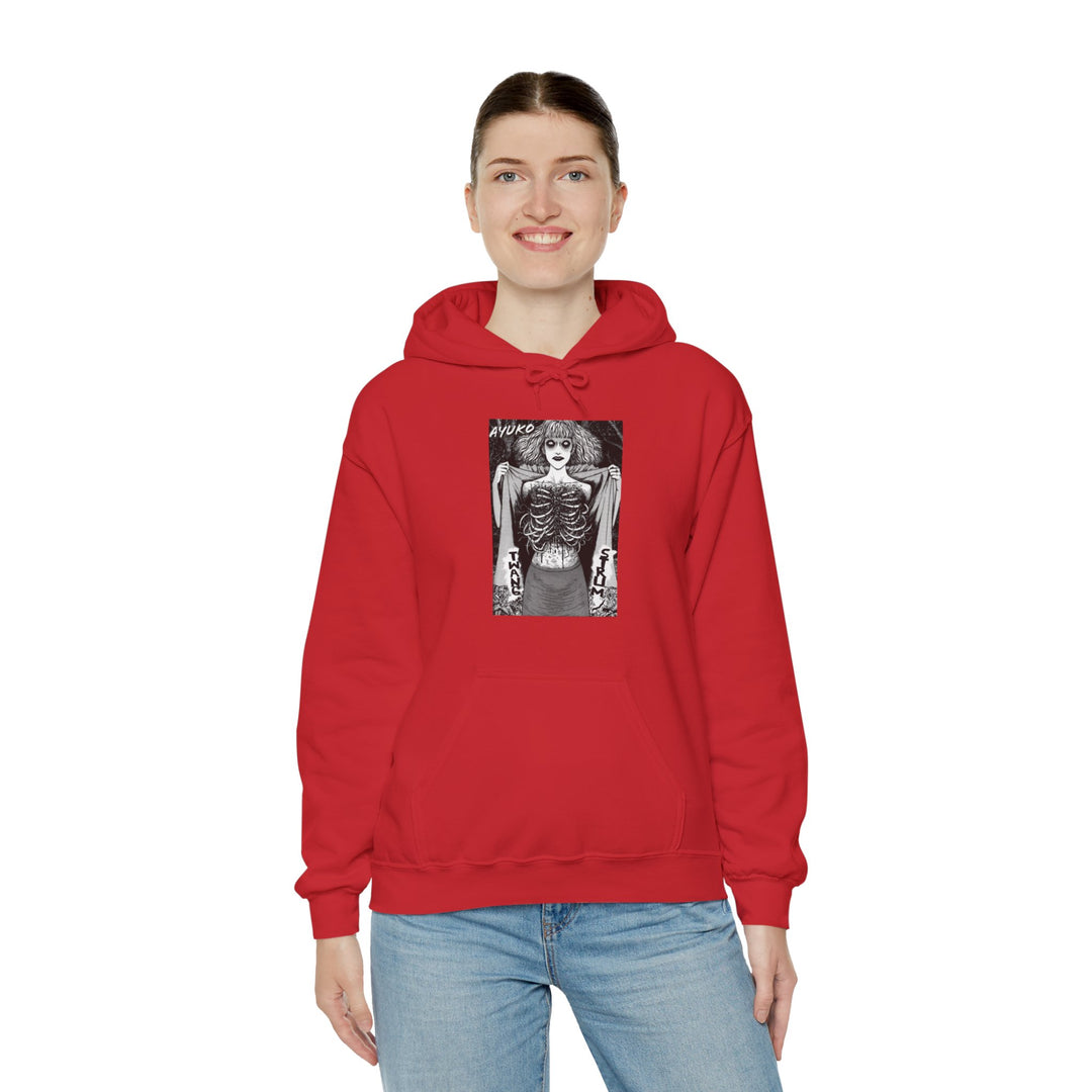 Junji Ito Ribs Women Hoodie