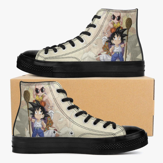 Dragonball Z Goku Krillin and Ded A-Star High Anime Shoes _ Dragonball Z _ Ayuko