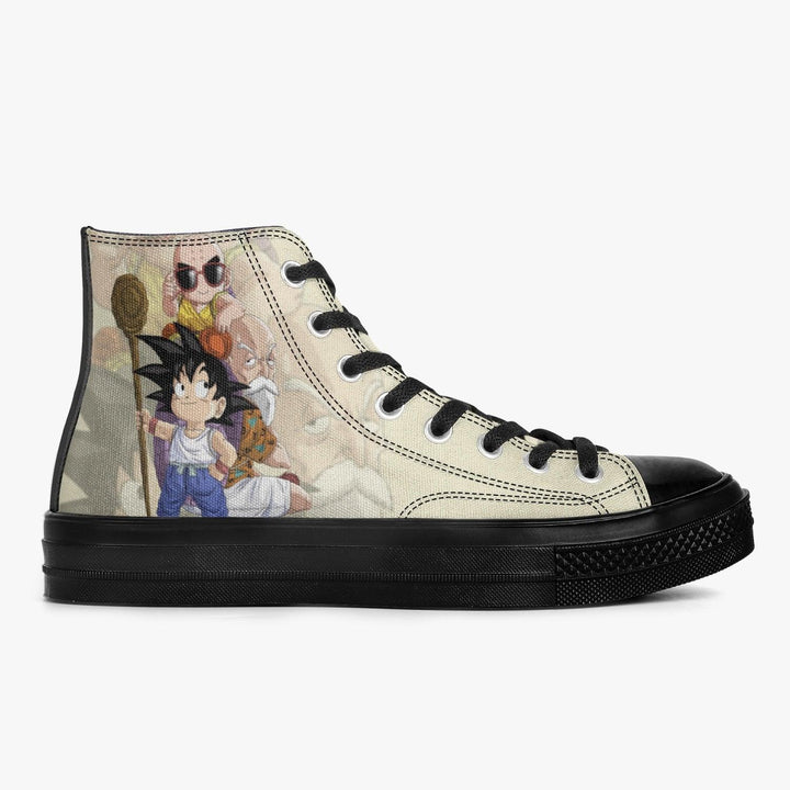 Dragonball Z Goku Krillin and Ded A-Star High Anime Shoes _ Dragonball Z _ Ayuko