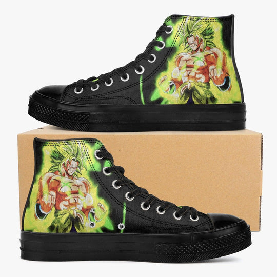 Dragonball Z Broly A-Star High Anime Shoes _ Dragonball Z _ Ayuko