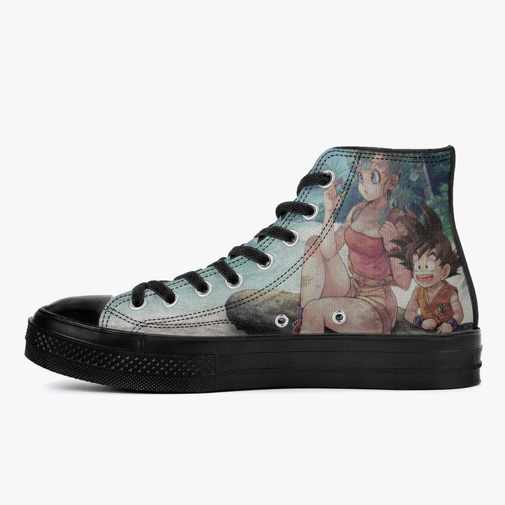 Dragonball Z Bulma and Goku A-Star High Anime Shoes _ Dragonball Z _ Ayuko