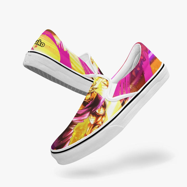 Dragonball Z Orange Piccolo Slip Ons Anime Shoes _ Dragonball Z _ Ayuko