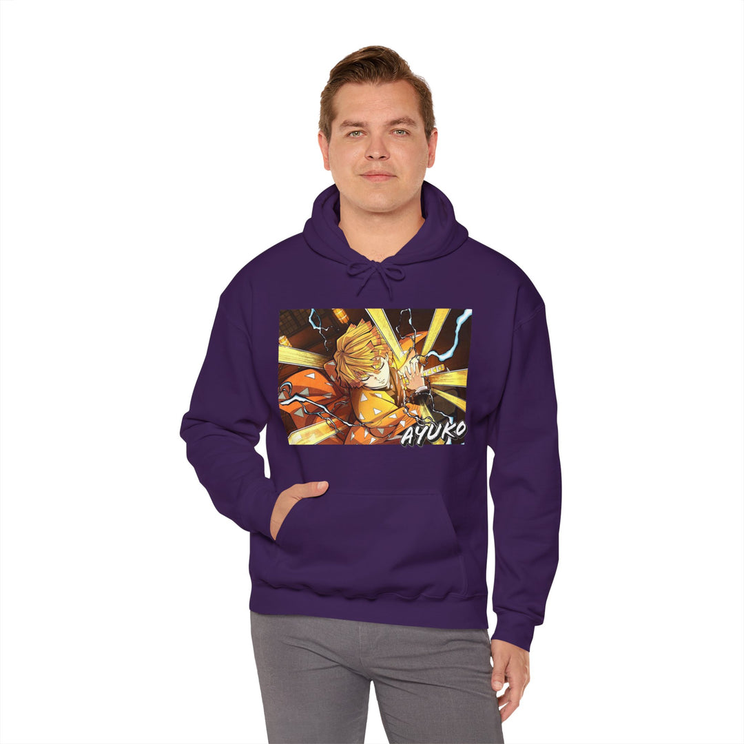 Zenitsu Breath of Thunder Ayuko Anime Hoodie