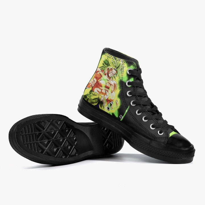 Dragonball Z Broly A-Star High Anime Shoes _ Dragonball Z _ Ayuko