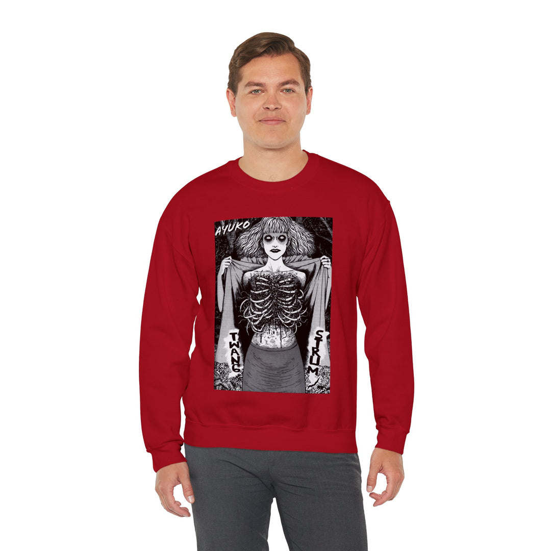 Junji Ito Ribs Woman Sweatshirt