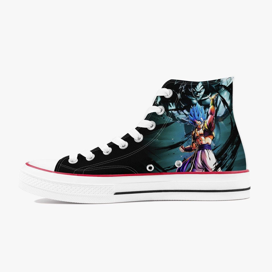 Dragonball Z Gogeta A-Star High White Anime Shoes _ Dragonball Z _ Ayuko