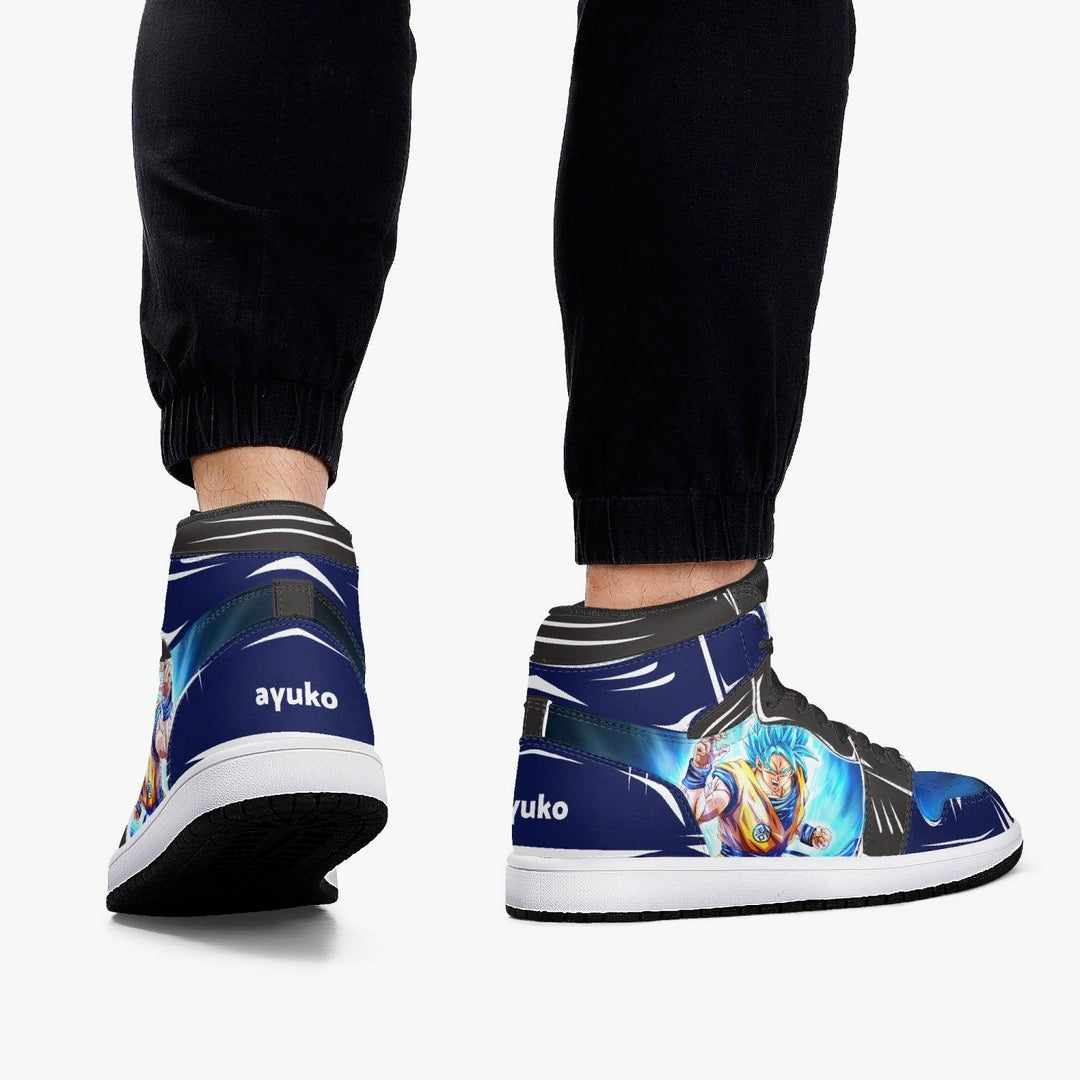 Dragonball Z Goku Blue JD1 Anime Shoes _ Dragonball Z _ Ayuko