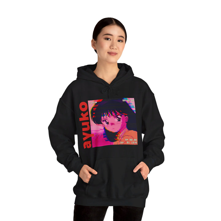 Sailor Mars VHS Ayuko Anime Hoodie