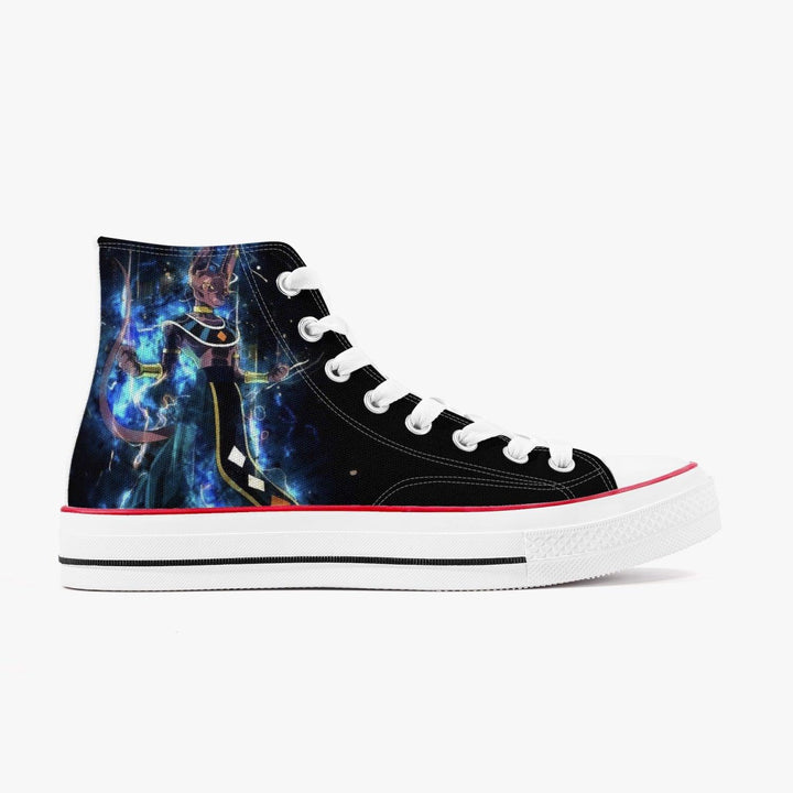 Dragonball Z Beerus A-Star High White Anime Shoes _ Dragonball Z _ Ayuko