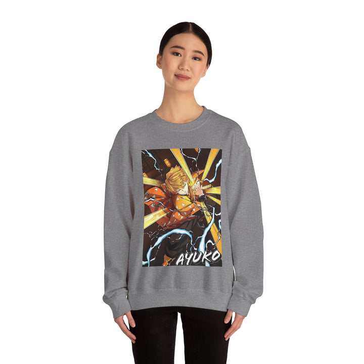 Zenitsu Breath of Thunder Ayuko Anime Sweatshirt