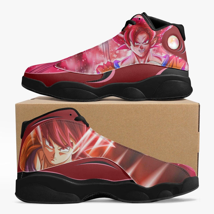 Dragonball Z Goku Super Saiyan God JD13 Anime Shoes _ Dragonball Z _ Ayuko