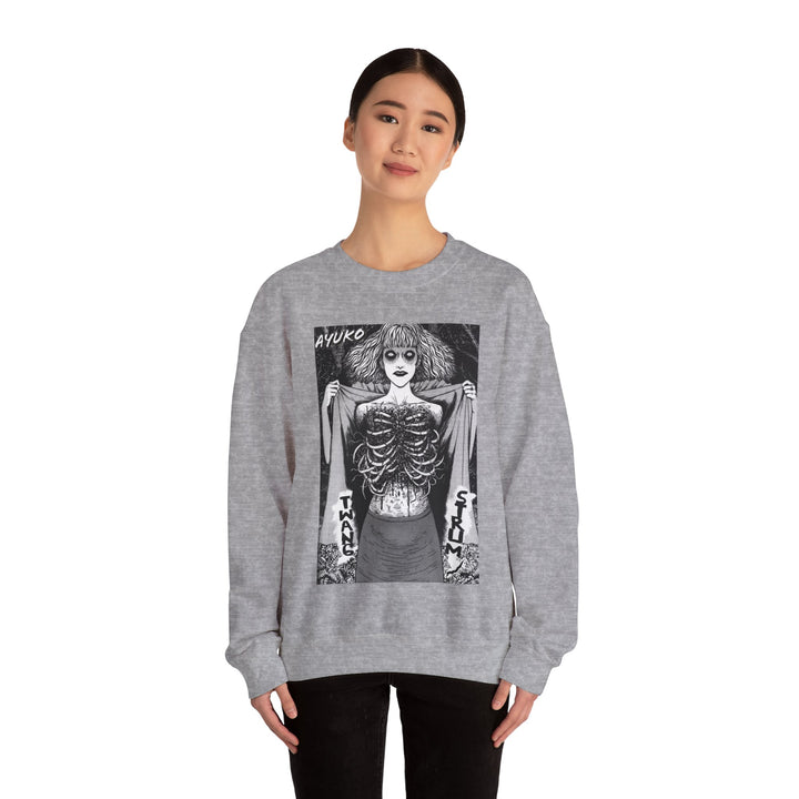 Junji Ito Ribs Woman Sweatshirt