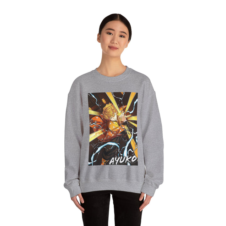 Zenitsu Breath of Thunder Ayuko Anime Sweatshirt