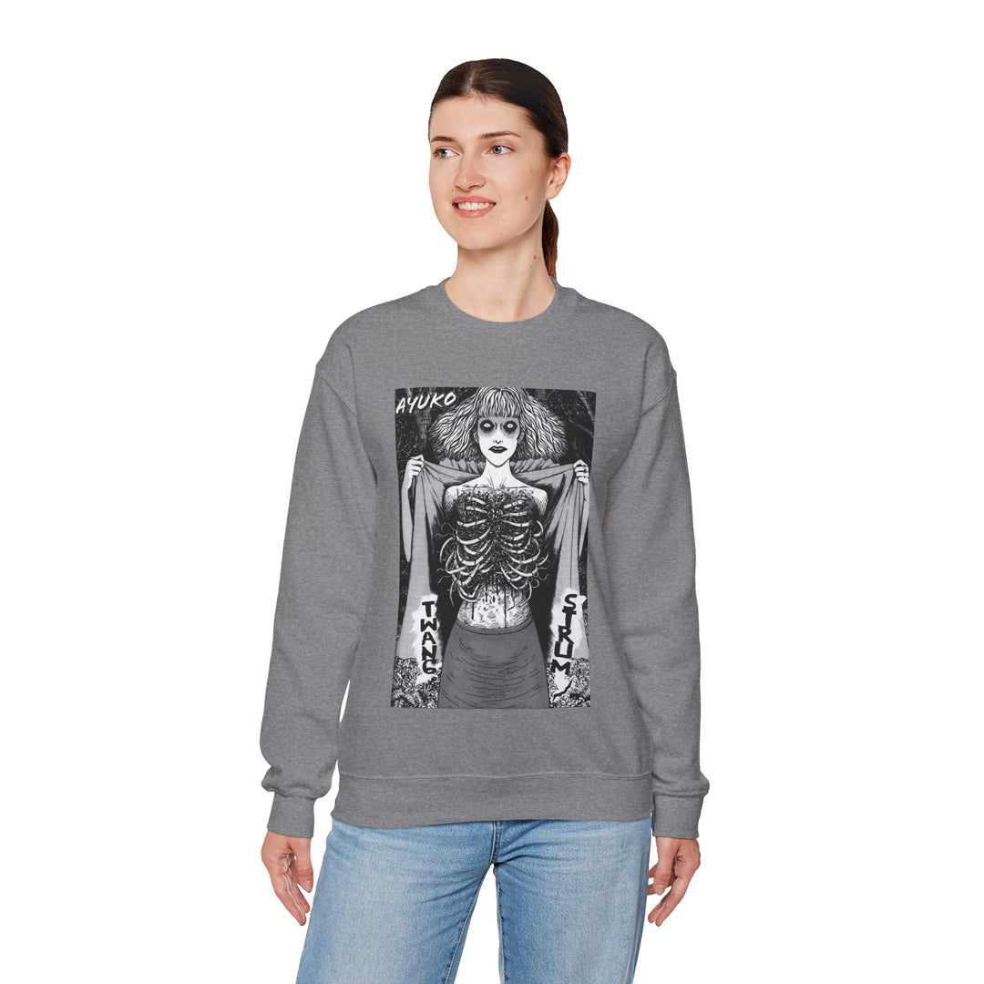 Junji Ito Ribs Woman Sweatshirt