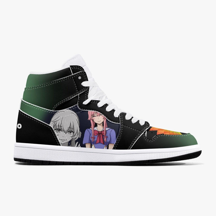 Mirai Nikki Yuno Gasai JD1 Anime Shoes _ Mirai Nikki _ Ayuko