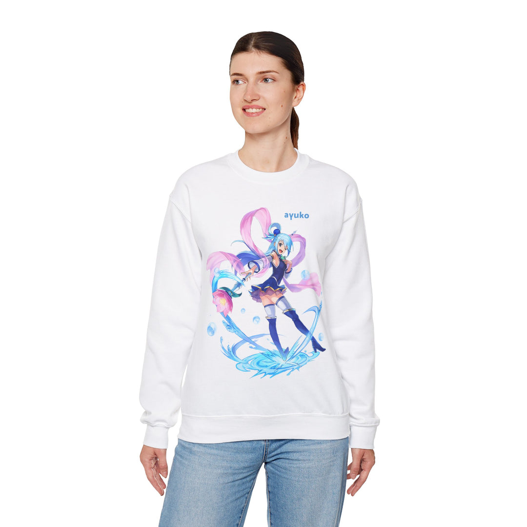 Konosuba Aqua Worthless God Sweatshirt