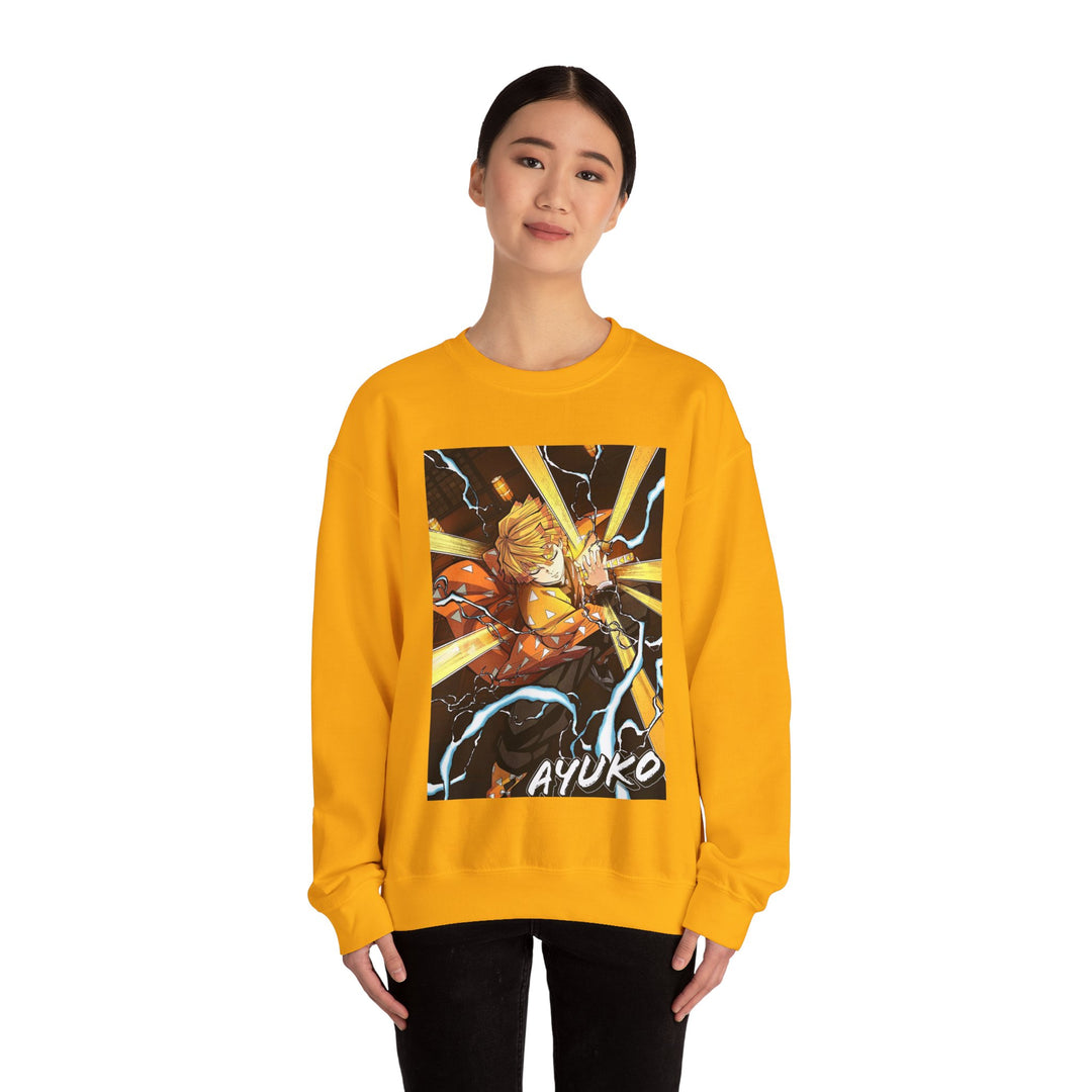 Zenitsu Breath of Thunder Ayuko Anime Sweatshirt