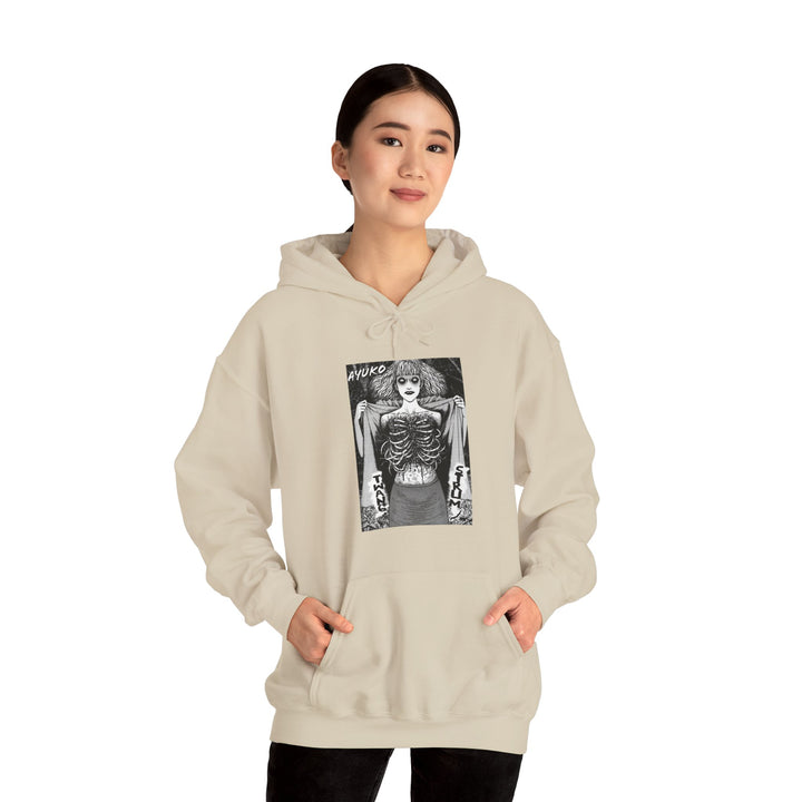 Junji Ito Ribs Women Hoodie