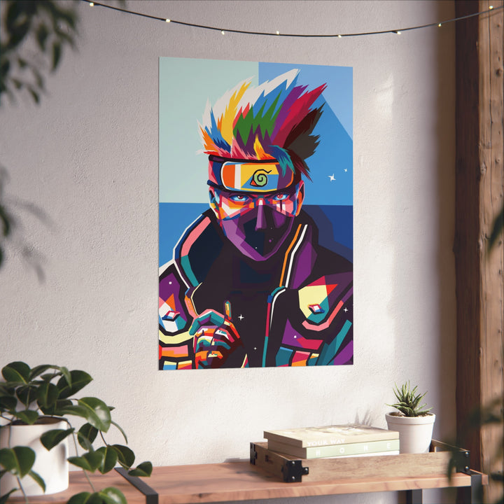 Kakashi Pop Art Poster