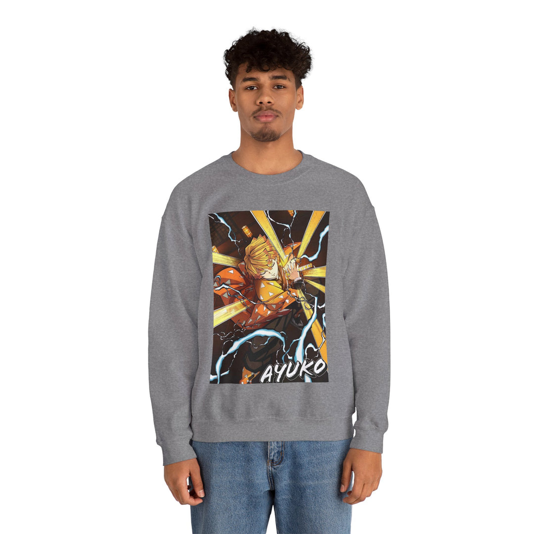 Zenitsu Breath of Thunder Ayuko Anime Sweatshirt