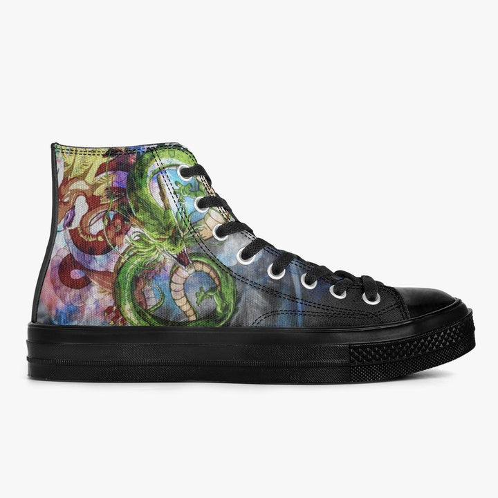 Dragonball Z Shenron A-Star High Anime Shoes _ Dragonball Z _ Ayuko