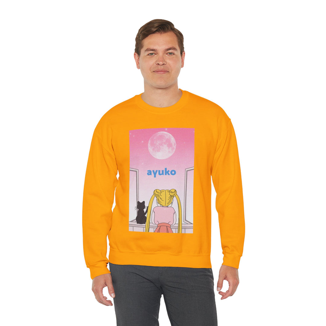 Sailor moon Unisex Heavy Blend Crewneck Sweatshirt