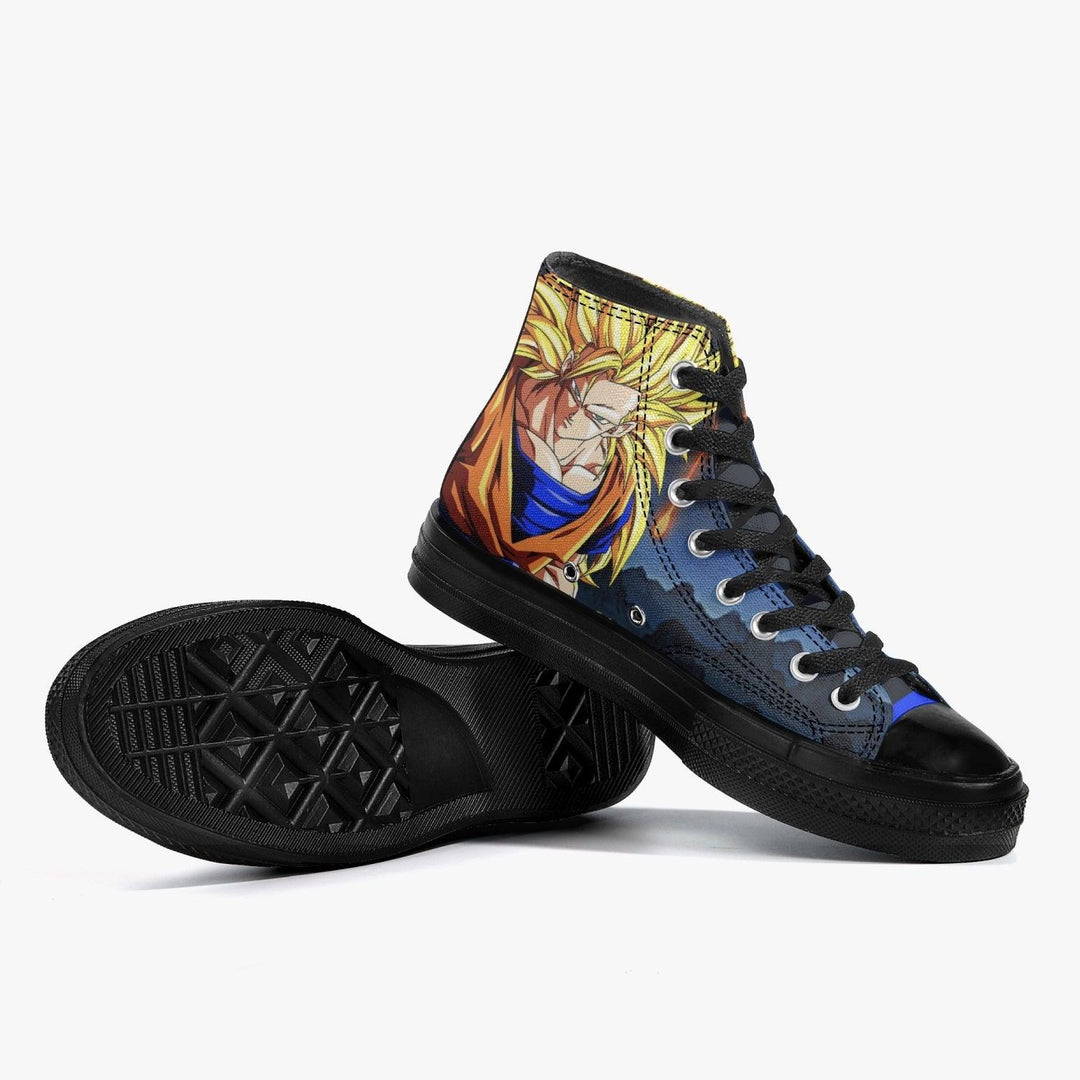 Dragonball Z Super Saiyan Goku A-Star High Anime Shoes _ Dragonball Z _ Ayuko