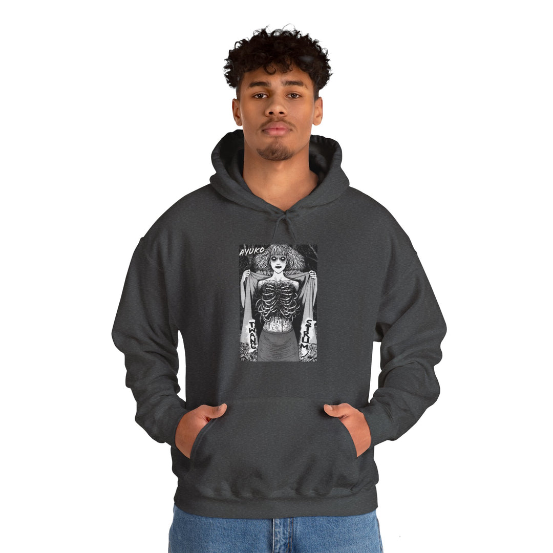 Junji Ito Ribs Women Hoodie